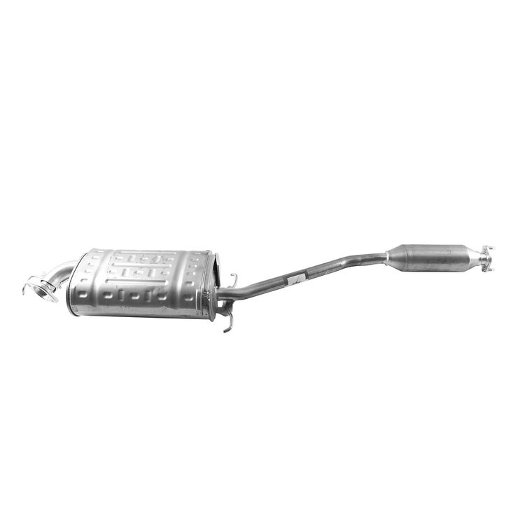 HD17757 Exhaust Muffler; 1995-1998 Honda Odyssey Rear Left, 1996-1999 Isuzu Oasis Rear