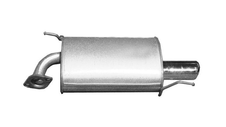 HD18507 Muffler - Rear, ANSA OER