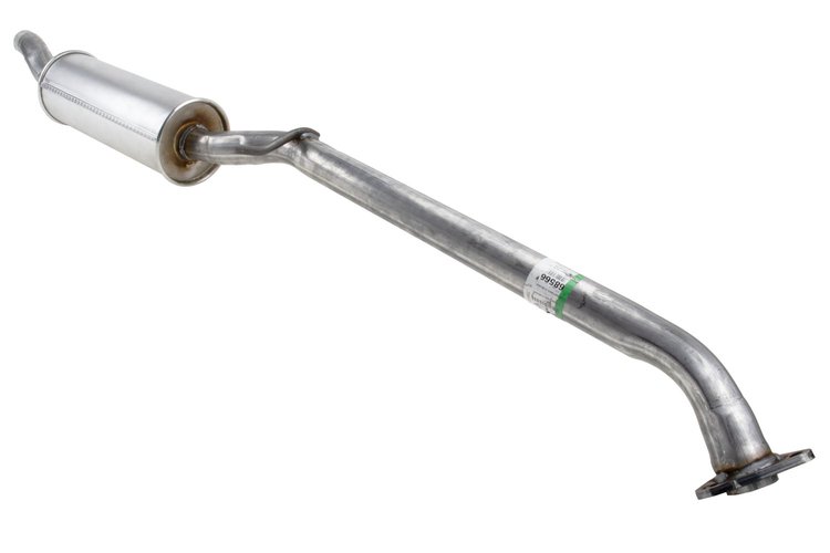 HD2512 Exhaust Muffler; 2016-2021 Honda Civic Center