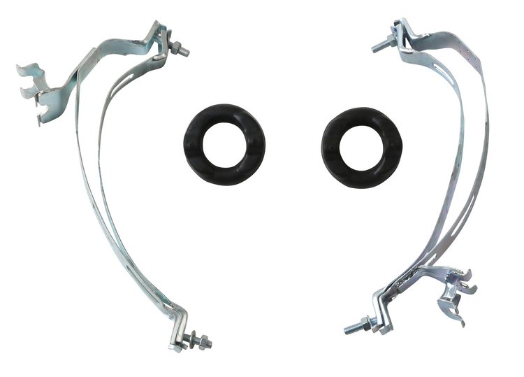 HW4502 Exhaust Muffler Hanger Kit; 1984-1993 BMW 325i Rear, 325is Rear, 318i Rear, 325e Rear, 318is Rear, 325iX Rear