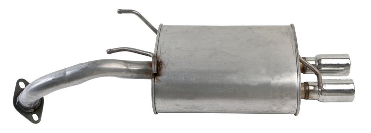 HY3407 Muffler - Rear, ANSA OER