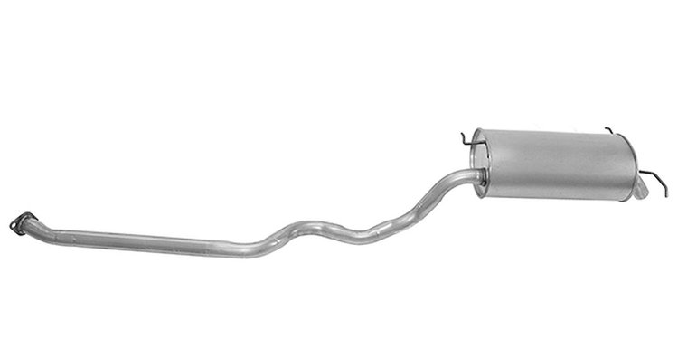 HY6547 Exhaust Muffler; 2001-2006 Hyundai Santa Fe Rear