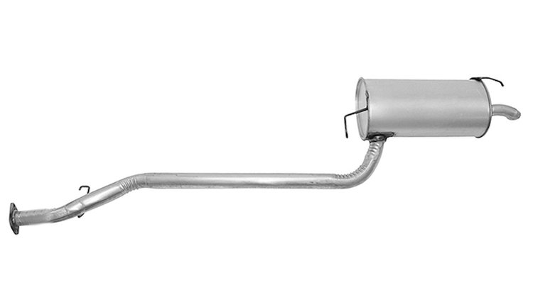 HY6917 Exhaust Muffler; 2002-2005 Hyundai Sonata Rear