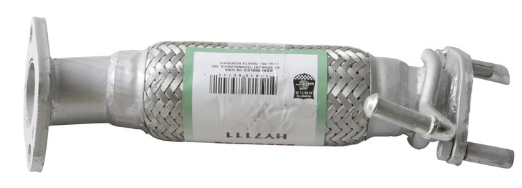 HY7111 Exhaust Pipe; 2012-2017 Hyundai Accent Front, 2012-2017 Kia Rio Front
