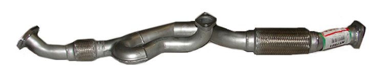 HY7501 Exhaust Pipe; 2005-2010 Kia Sportage Front, 2005-2008 Hyundai Tucson Front