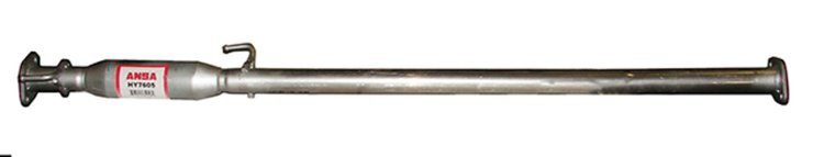 HY7605 Exhaust Resonator; 2005-2010 Kia Sportage, 2005-2008 Hyundai Tucson