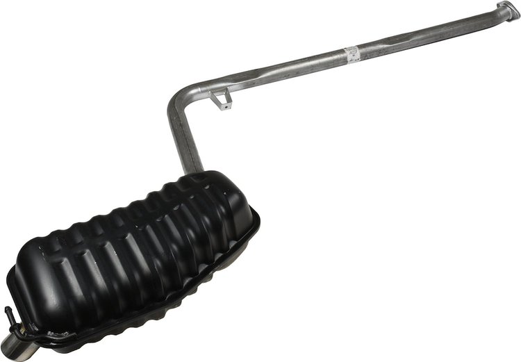 HY8100 Exhaust Muffler Assembly; 2011-2014 Hyundai Sonata