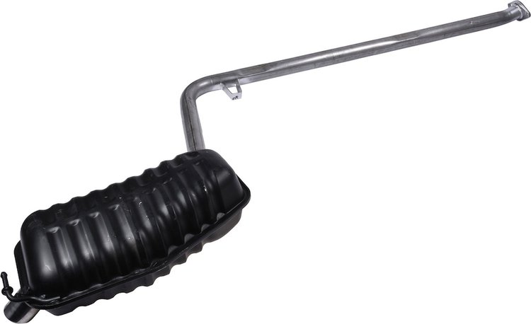 HY8101 Exhaust Muffler Assembly; 2011-2014 Hyundai Sonata