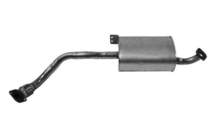 IS3607 Muffler - Rear, ANSA OER