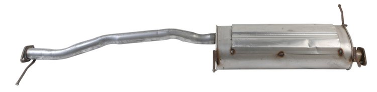 KA0745 Exhaust Muffler; 1998-2000, 1995 Kia Sportage Rear
