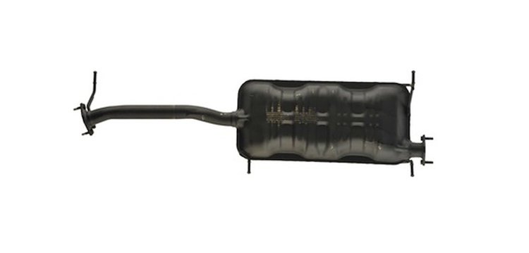 KA3415 Exhaust Muffler; 2001-2002 Kia Sportage Center