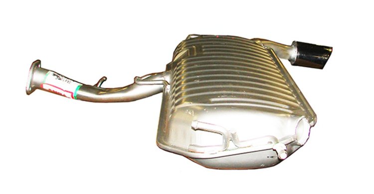 KA3947 Exhaust Muffler; 2005-2010 Kia Sportage Rear