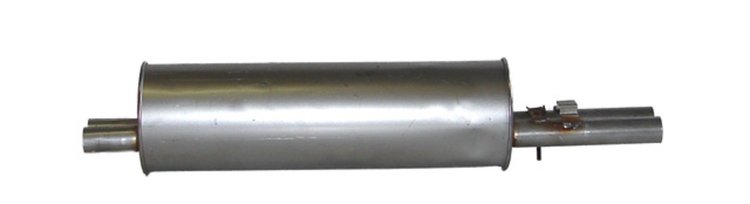 ME1407 Exhaust Muffler; 1965-1972 Mercedes-Benz 250SE Rear, 280S Rear, 280SE Rear, 280SEL Rear, 300SE Rear, 300SEL Rear