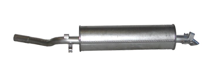ME2607 Exhaust Muffler; 1977-1983 Mercedes-Benz 240D Rear, 300D Rear, 300CD Rear