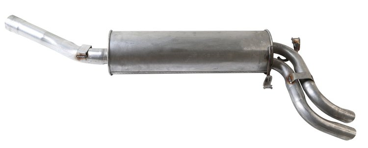 ME4647 Exhaust Muffler; 1981-1985 Mercedes-Benz 300SD Rear