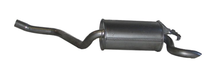 ME4717 Exhaust Muffler; 1984-1986 Mercedes-Benz 190E Rear