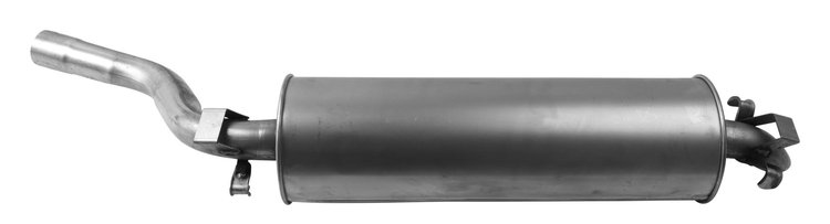 ME5947 Exhaust Muffler; 1982-1985 Mercedes-Benz 300D Rear, 1982-1985 Mercedes-Benz 300CD Rear