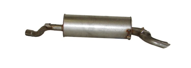 ME6247 Exhaust Muffler; 1981-1985 Mercedes-Benz 380SE Rear, 500SEL Rear, 500SEC Rear, 380SEC Rear, 380SEL Rear