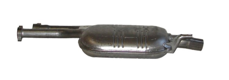 ME6505 Exhaust Muffler; 1986-1989 Mercedes-Benz 300E Center, 260E Center, 300TE Center