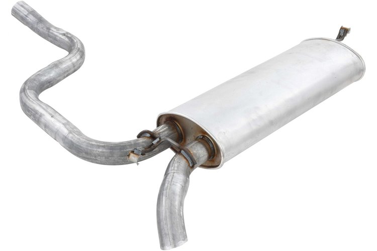 ME6517 Exhaust Muffler; 1987-1995 Mercedes-Benz E320 Rear, 300TE Rear, 300TD Rear