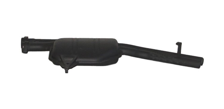 ME6905 Exhaust Muffler; 1988-1991 Mercedes-Benz 300SE Center