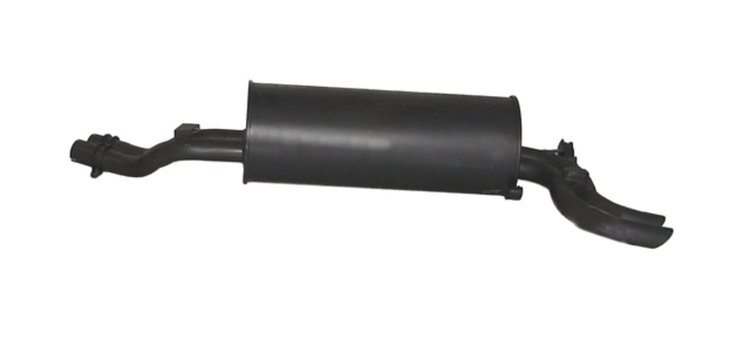 ME6907 Exhaust Muffler; 1988-1991 Mercedes-Benz 300SE Rear, 1988-1991 Mercedes-Benz 300SEL Rear