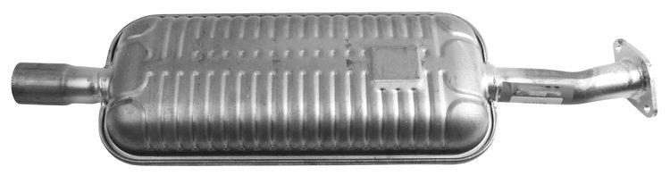 MZ1505 Exhaust Muffler; 2005-2008 Ford Escape Center, 2008, 2005-2006 Mazda Tribute Center