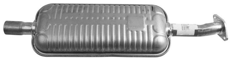 MZ1515 Exhaust Muffler; 2001-2004 Ford Escape Center, 2001-2004 Mazda Tribute Center