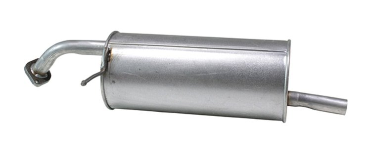 MZ18247 Exhaust Muffler; 2011-2014 Mazda 2