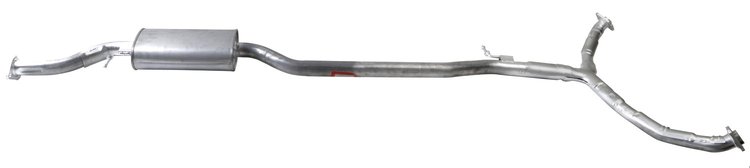 MZ19505 Exhaust Resonator; 2007-2009 Mazda CX-9