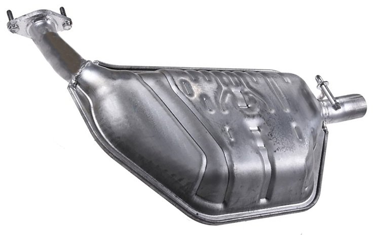 MZ19657 Exhaust Muffler; 2009-2013 Mazda 6 Left