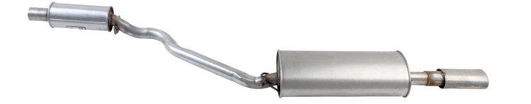 PR0907 Exhaust Muffler; 1978-1982 Porsche 924 Rear