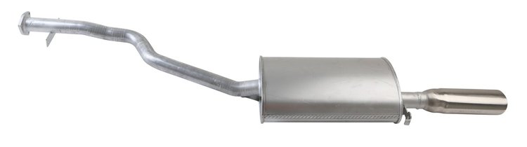 PR1447 Exhaust Muffler; 1983-1989 Porsche 944 Rear, 1987-1988 Porsche 924 Rear