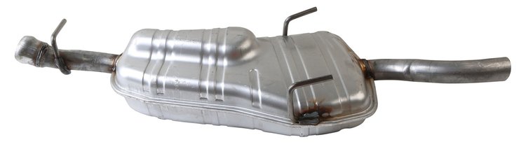 SA3207 Exhaust Muffler; 1999-2003 Saab 9-3 Rear, 1994-1998 Saab 900 Rear