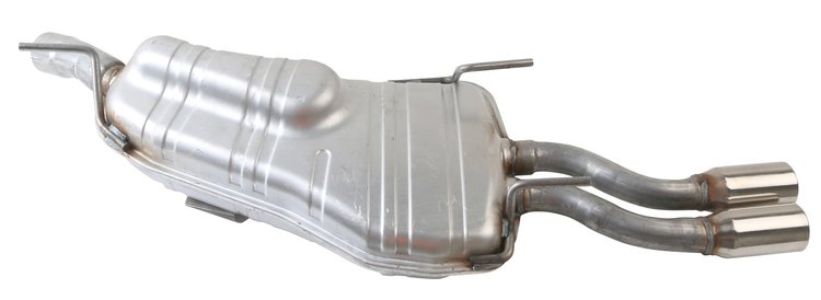 SA4107 Muffler - Rear, ANSA OER