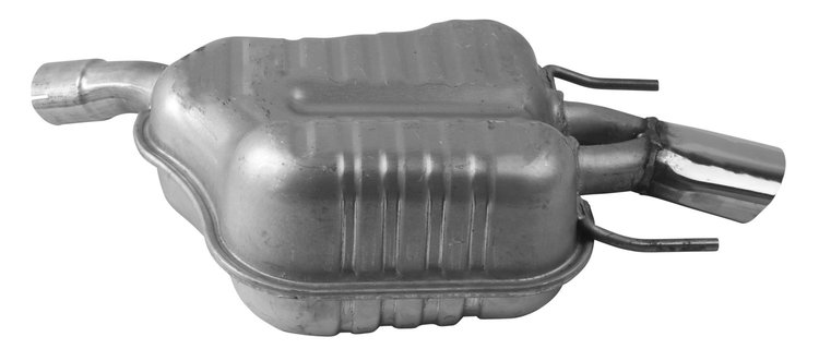 SA5207 Muffler - Rear, ANSA OER