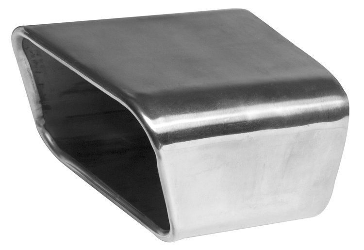 ST1266S Exhaust Tip; 2005-2010 Kia Sportage Right, 2004-2006 Acura MDX Right