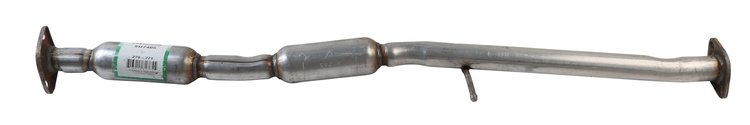 SU7405 Exhaust Resonator; 2003-2005 Subaru Forester, 2002-2005 Subaru Impreza