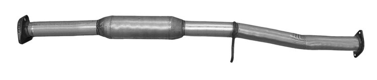 SU7815 Exhaust Resonator; 2004-2007 Subaru Impreza