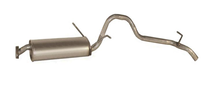 SZ6007 Muffler - Rear, ANSA OER