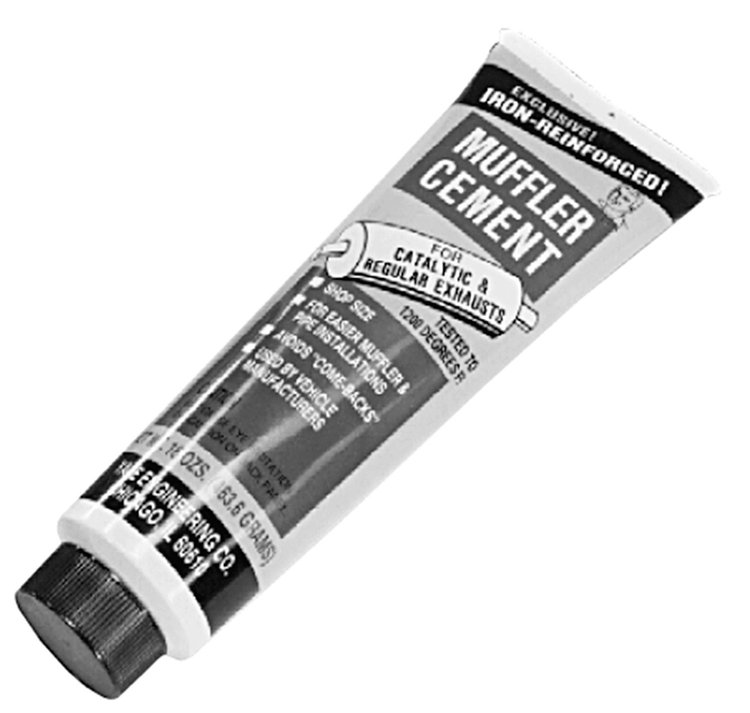 T27 Tool - Muffler Cement 16 oz. Tubes; 12 per package