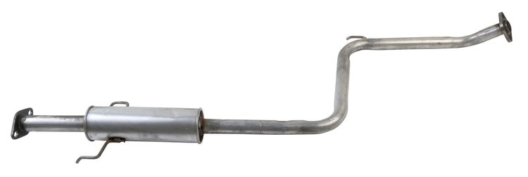 TY14945 Exhaust Resonator; 1990-1992 Toyota Corolla, 1989-1992 Geo Prizm