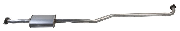 TY16415 Exhaust Muffler; 1993-1997 Toyota Corolla Center, 1993-1995 Geo Prizm Center