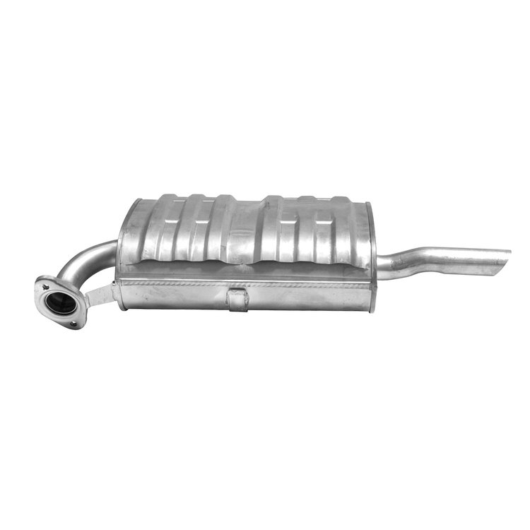 TY2747 Exhaust Muffler; 1998-2002 Toyota Corolla Rear, 1998-2002 Chevrolet Prizm Rear