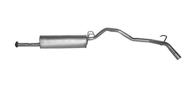 TY28757 Exhaust Muffler; 1992-1995 Toyota Pickup Rear