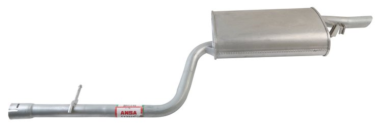 TY32247 Exhaust Muffler; 2001-2003 Lexus LS430 Rear Right