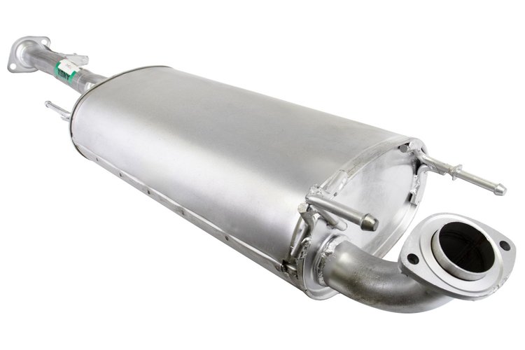 TY3845 Exhaust Resonator; 2005-2009 Toyota 4Runner, 2005-2009 Lexus GX470