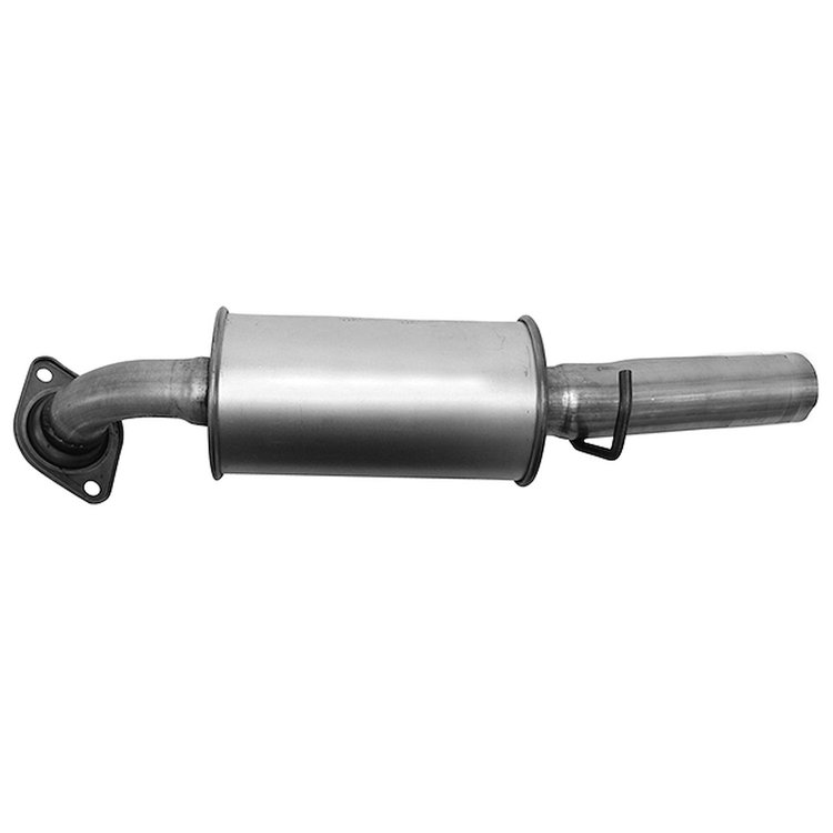 TY38607 Exhaust Muffler; 2004-2007 Toyota Highlander Rear, 2007-2009 Lexus RX350 Rear, 2004-2006 Lexus RX330 Rear