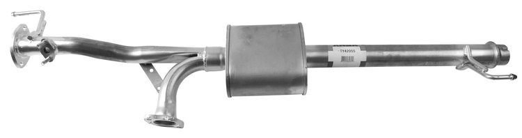 TY42055 Exhaust Muffler; 2003-2004 Toyota Tundra Center