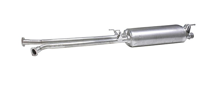 TY42515 Exhaust Muffler; 2007-2008 Toyota Tundra Center